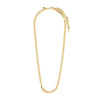 Pilgrim Breathe Curb Chain Necklace, Gold