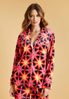 The Night Store Disco Velvet Pyjama Trouser Set, Multi