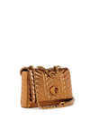 Guess Lovide Mini Quilted Crossbody Bag, Bronze