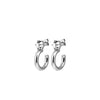Dyrberg/Kern Quinte Earrings, Silver