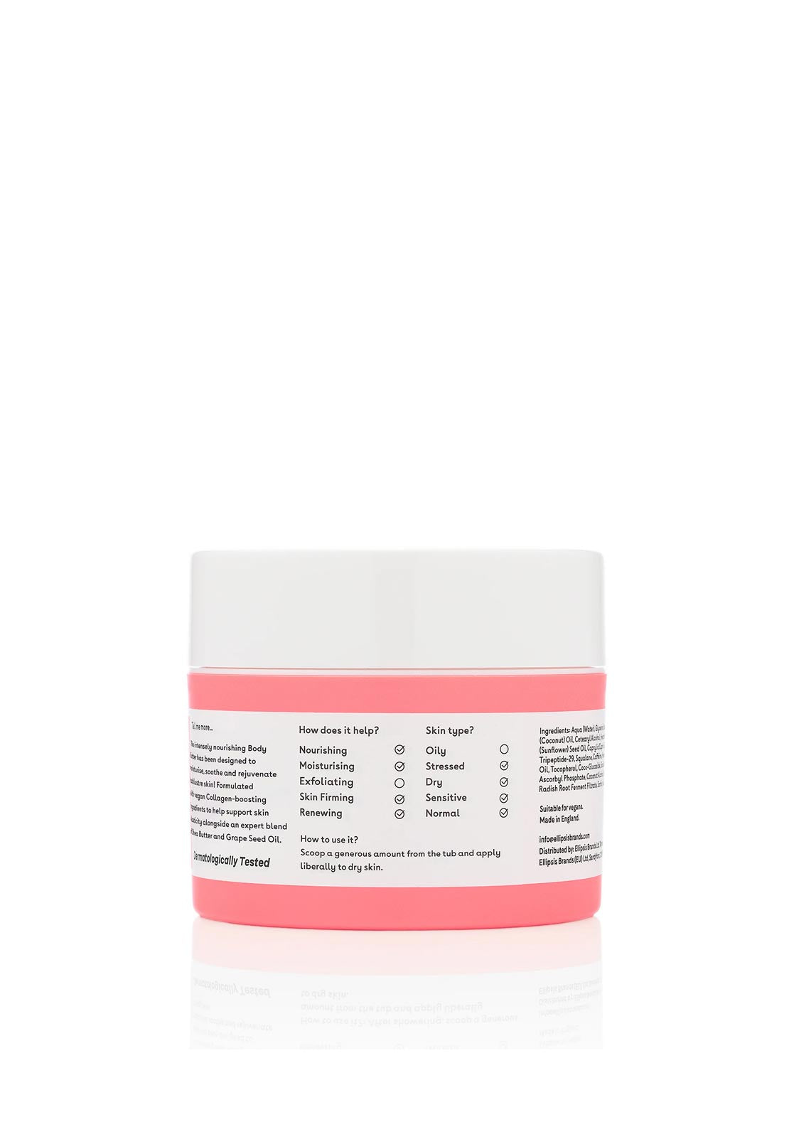 Q+A Golden Pear and Grape Collagen Body Butter