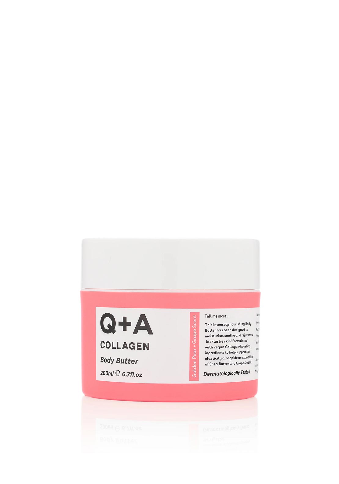 Q+A Golden Pear and Grape Collagen Body Butter