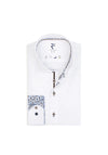 R2 Amsterdam 2 Ply Organic Cotton Shirt, White