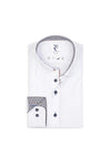 R2 Amsterdam 2 PLY Organic Cotton Shirt, White