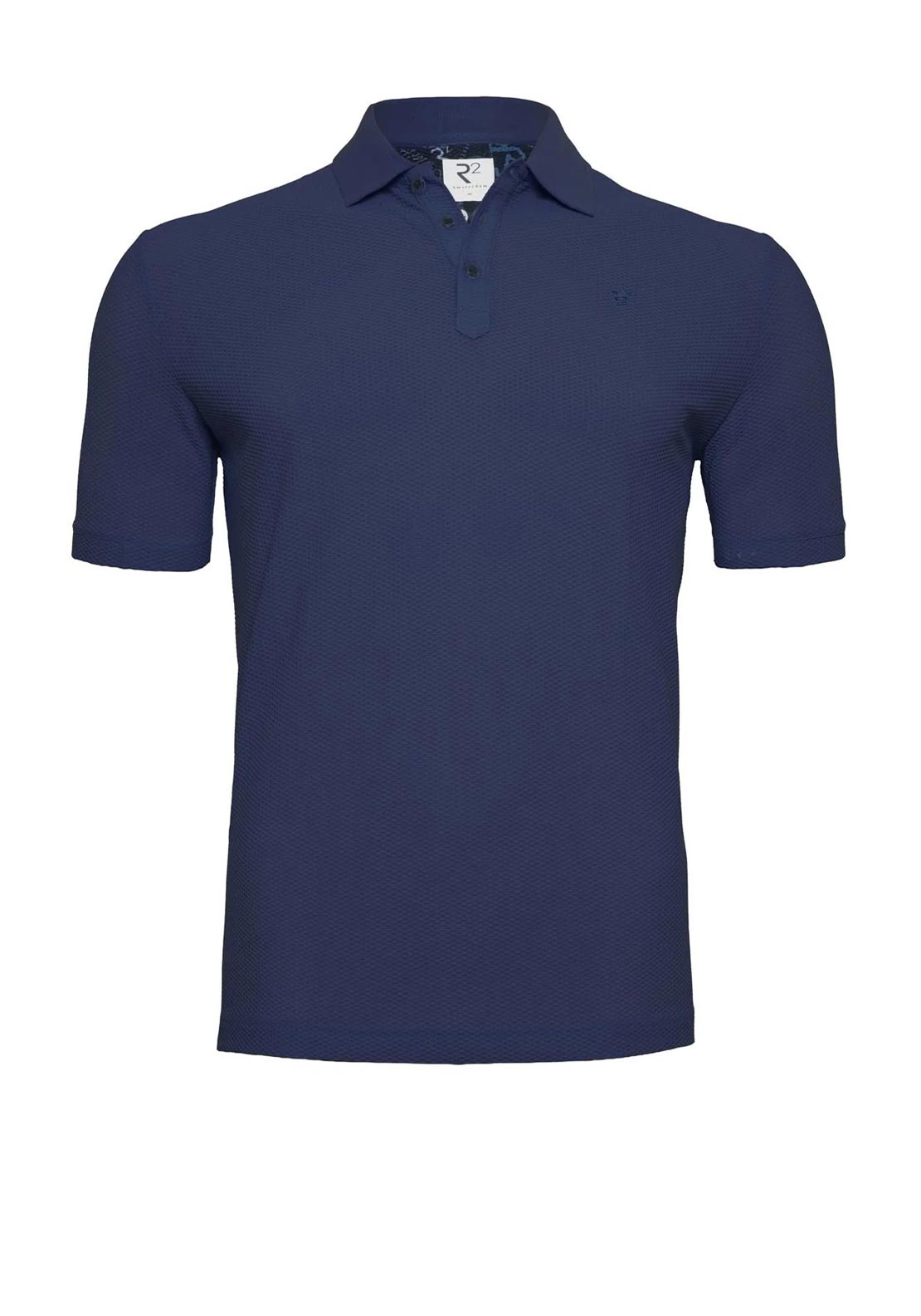 R2 Amsterdam Travel Polo Shirt, Dark Blue - McElhinneys