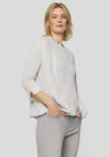 Rabe Open Glitter Detail Cardigan, Silver