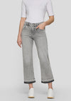 Rabe Willow Wide Leg With Rhinestone Detail Jeans, Grey