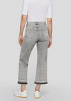 Rabe Willow Wide Leg With Rhinestone Detail Jeans, Grey