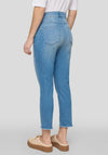 Rabe Floral Embroidered Skinny Jeans, Blue
