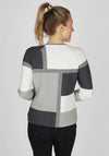 Rabe Colour Block Knit Sweater, Grey