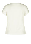 Rabe Embellished Detail Pattern Top, White Multi