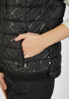 Rabe Padded Body Warmer, Black
