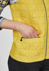 Rabe Quilted Body Warmer, Yellow