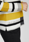 Rabe Multicoloured Stripe Knitted Sweater, Yellow