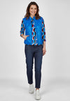 Rabe Quilted Short Gilet, Cobalt Blue