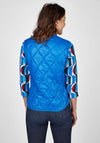 Rabe Quilted Short Gilet, Cobalt Blue