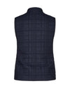 Rabe Zip Up Quilted Waistcoat, Navy