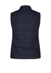 Rabe Zip Up Quilted Waistcoat, Navy