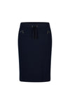 Rabe Tie Waist Pencil Midi Skirt, Navy