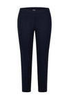Rabe Elastic Waist Stretch Slim Trousers, Navy