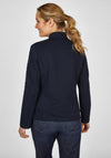 Rabe Full Zip Textured Jacket, Navy