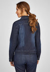 Rabe Embellished Pocket Denim Jacket, Dark Wash Denim