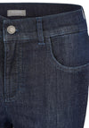 Rabe Embellished Pocket Slim Leg Jeans, Dark Wash Denim