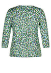 Rabe Elasticated Waist Print Top, Multi