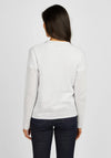 Rabe Ajour Open Knit Cardigan, Off-White