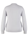Rabe Rhinestone Text Knit Jacket, Gray