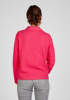 Rabe Snap Button Textured Short Jacket, Pink