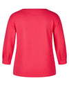 Rabe Round Neck Textured Sweater, Pink
