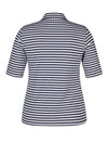 Rabe Striped Polo Shirt, Navy & White