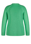 Rabe Short Knit Open Cardigan, Green