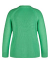 Rabe Short Knit Open Cardigan, Green