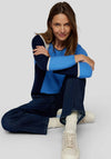 Rabe Colour Block Jumper, Blue