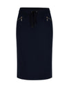 Rabe Jersey Stretch Pencil Skirt, Navy
