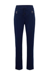 Rabe Zip Pocket Slim Leg Trousers, Navy