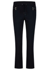 Rabe Zip Pocket Slim Leg Trousers, Navy