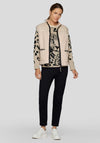 Rabe Borg Panel Padded Gilet, Beige