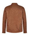 Rabe Faux Suede Shacket, Tan
