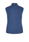 Rabe Contrast Trim Gilet, Navy & Blue