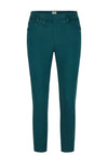 Rabe Sunny Soft Touch Skinny Trousers, Teal Blue