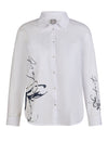 Rabe Abstract Print Shirt, White