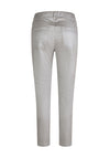 Rabe Bella Metallic Pull On Skinny Trousers, Silver
