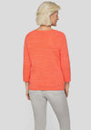 Rabe Round Neck Knit Jumper, Orange