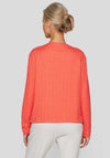Rabe Boucle Buttoned Jacket, Orange