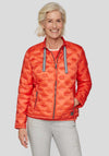 Rabe Lightly Padded Zipped Jacket, Orange