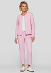 Rabe Textured Zipped Jacket, Pink