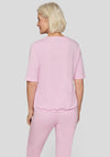 Rabe Bubble Hem T Shirt, Pink